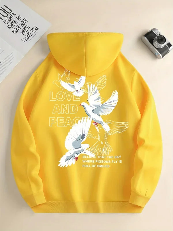 Luxury Dove Peace Hoodie – 2025 Edition
