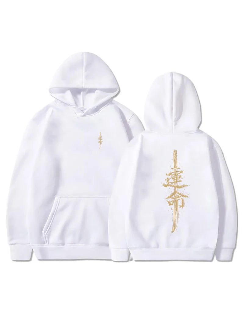 Samurai Spirit Retro Hoodie – Street Edition