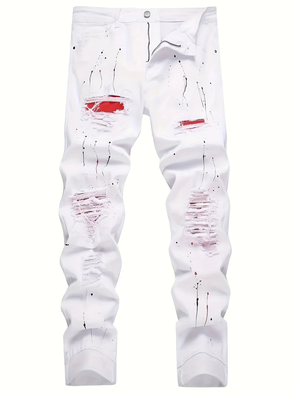 Signature Patch Denim – Stretch Fit Jeans