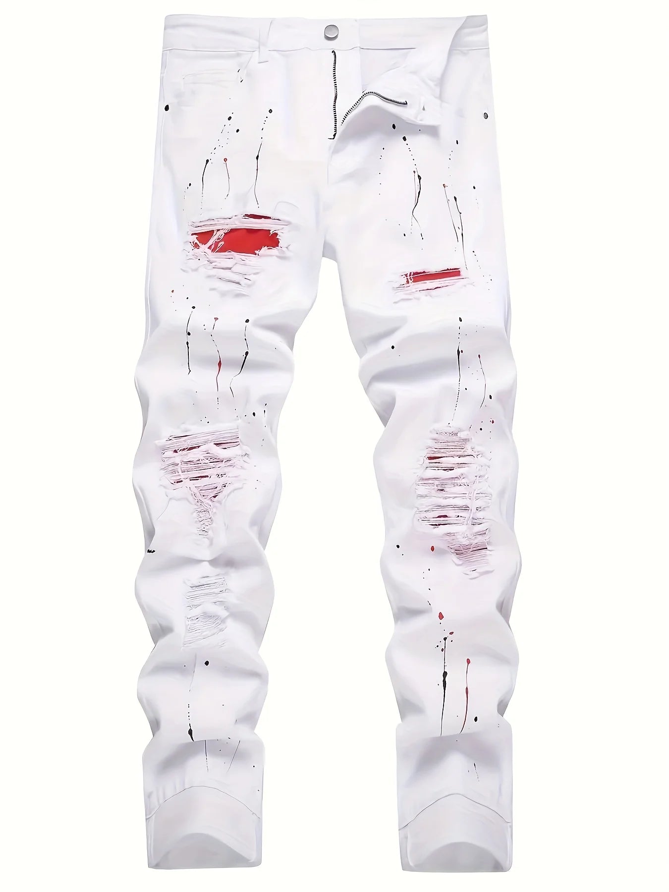 Signature Patch Denim – Stretch Fit Jeans