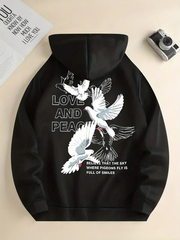 Luxury Dove Peace Hoodie – 2025 Edition