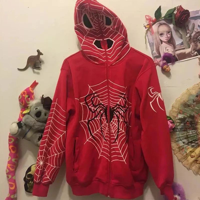SilkWeb Sexy Zip Hoodie