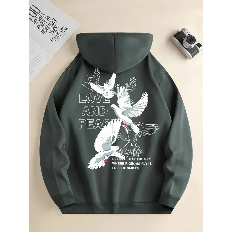Luxury Dove Peace Hoodie – 2025 Edition