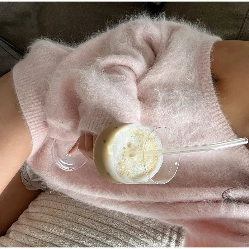 Sexy One-Shoulder Knit Sweater – 2025 Elegant Fit