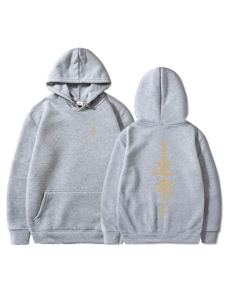 Samurai Spirit Retro Hoodie – Street Edition