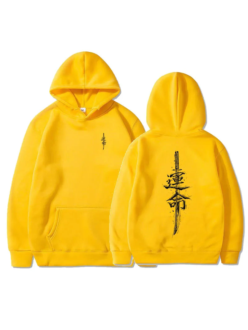 Samurai Spirit Retro Hoodie – Street Edition