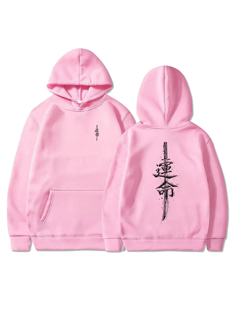 Samurai Spirit Retro Hoodie – Street Edition