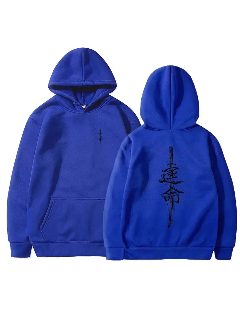 Samurai Spirit Retro Hoodie – Street Edition