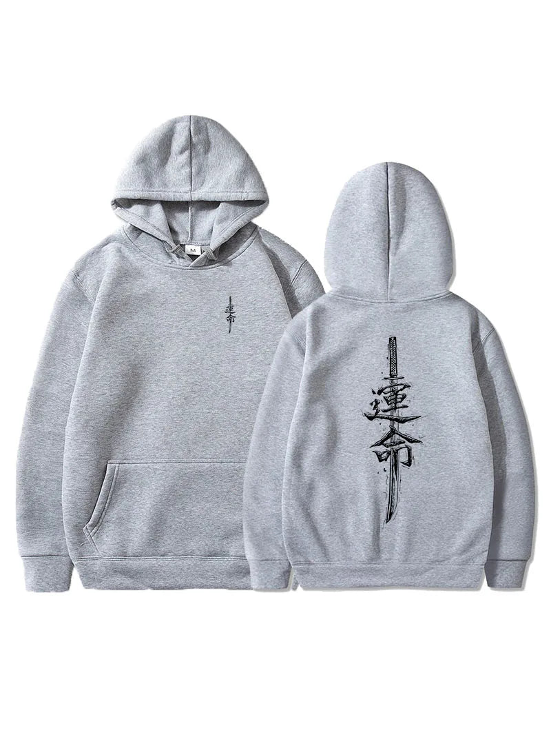 Samurai Spirit Retro Hoodie – Street Edition