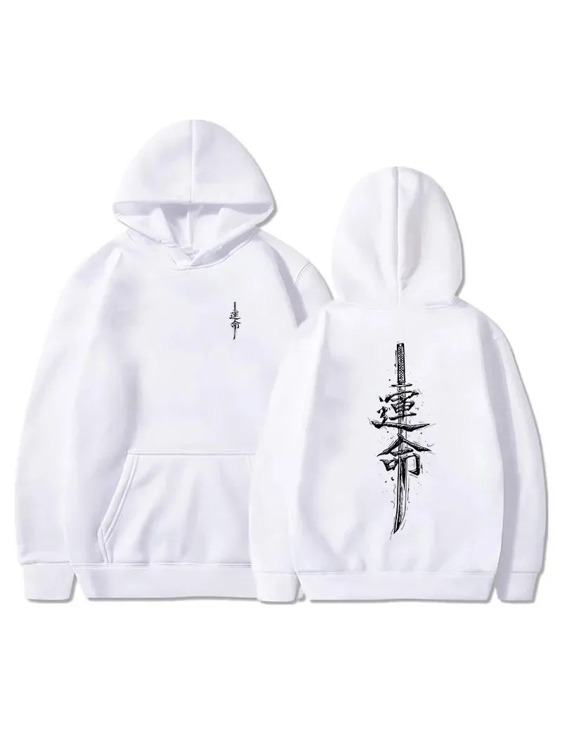 Samurai Spirit Retro Hoodie – Street Edition