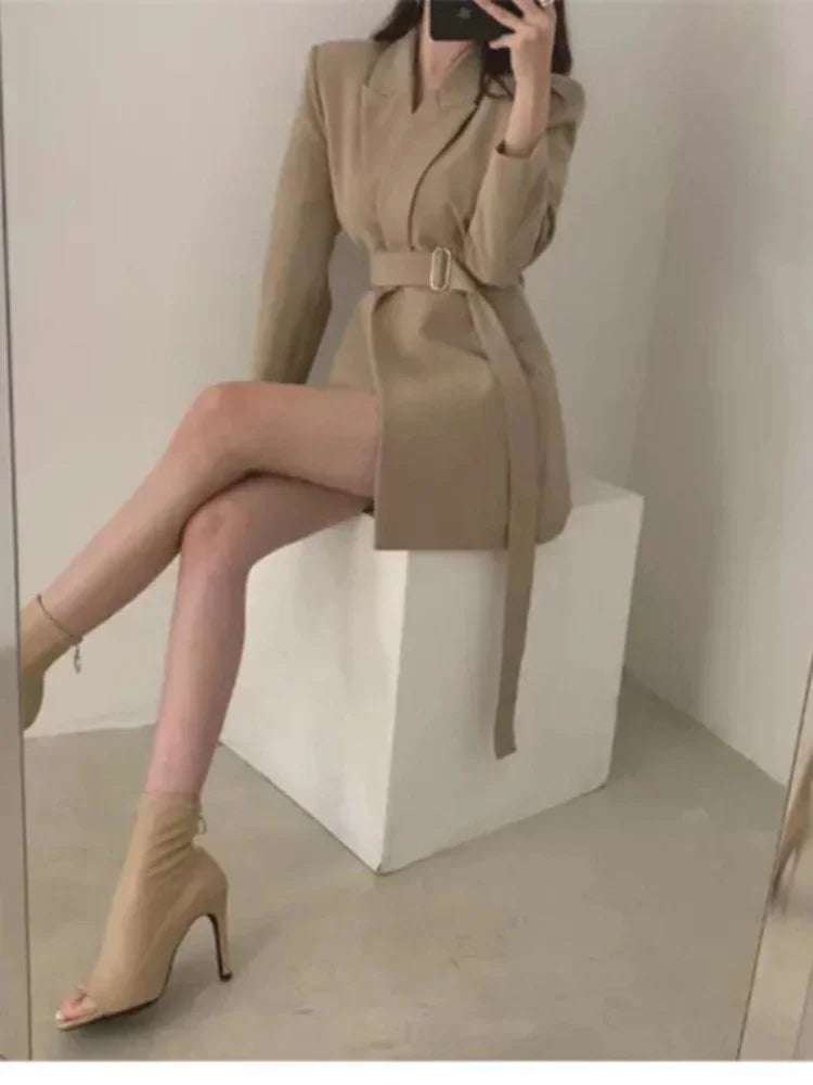 Elegant White Blazer – High-End Women's Jacket