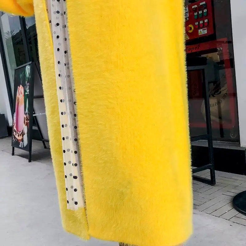 Plush Mink Knit Cardigan – Winter Luxe Edition